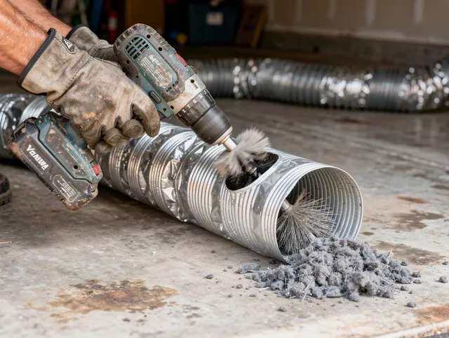 Professional duct cleaning by Bellflower Dryer Vent Cleaning in Bellflower