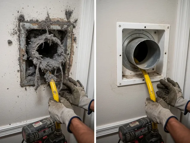 Expert gas dryer vent cleaning by Bellflower Dryer Vent Cleaning in Bellflower