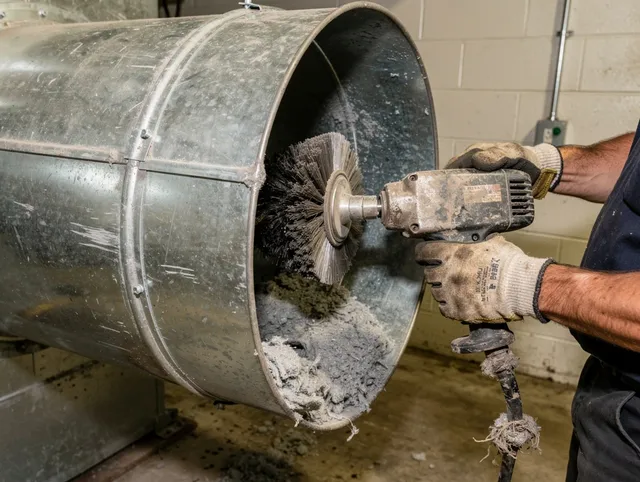 Industrial-grade dryer vent cleaning by Bellflower Dryer Vent Cleaning in Bellflower